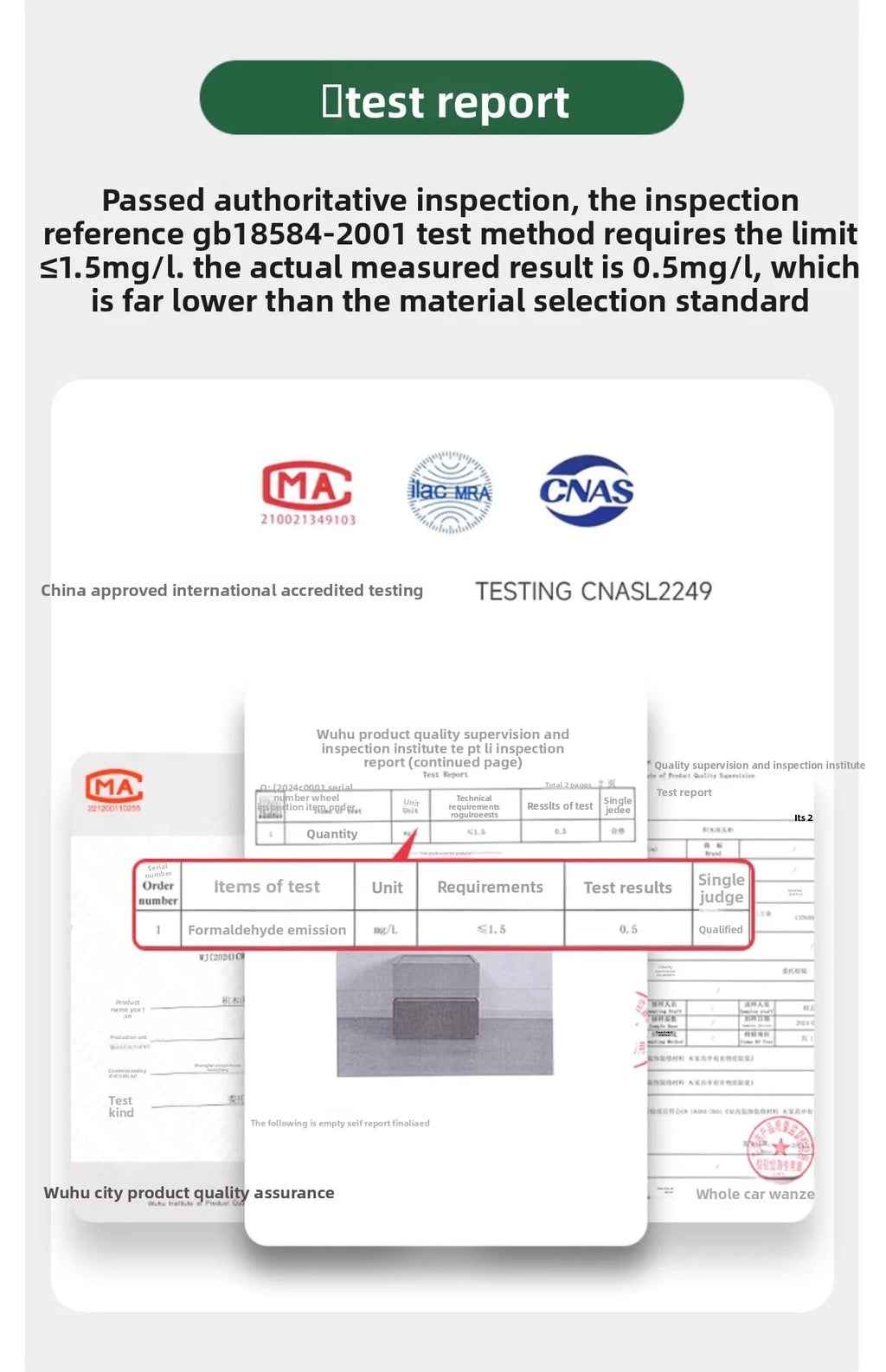 NightGuard™ Solid Wood Nightstand - Paint-Free Natural Finish