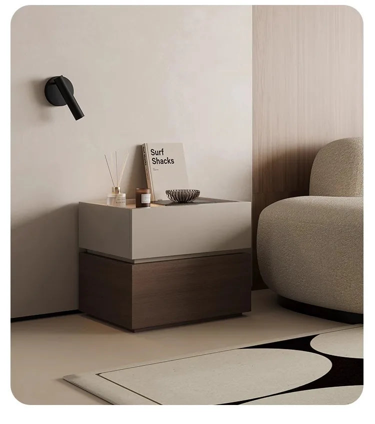 NightGuard™ Solid Wood Nightstand - Paint-Free Natural Finish