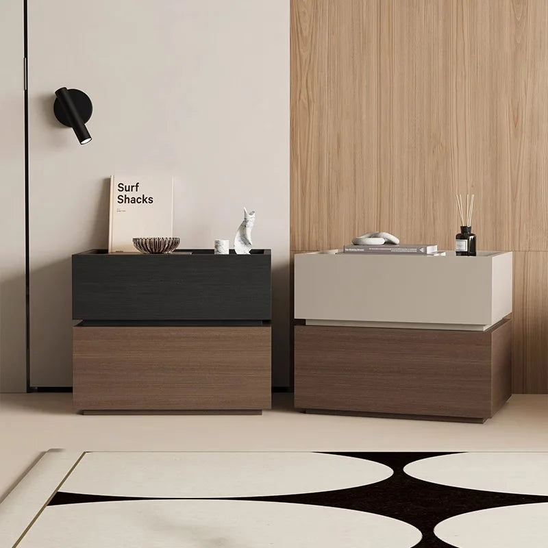 NightGuard™ Solid Wood Nightstand - Paint-Free Natural Finish