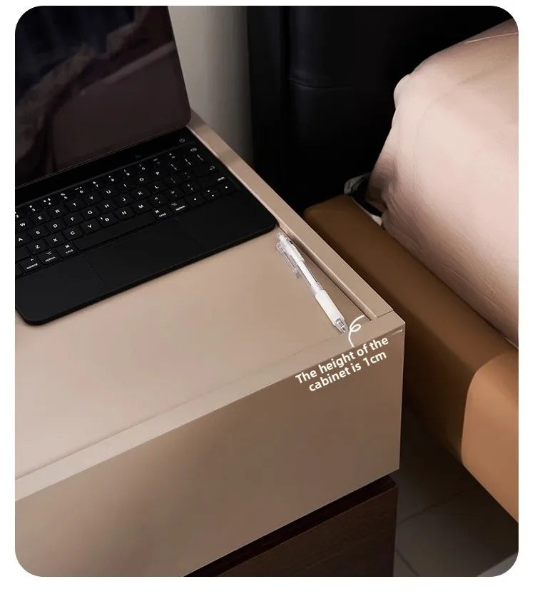 NightGuard™ Solid Wood Nightstand - Paint-Free Natural Finish