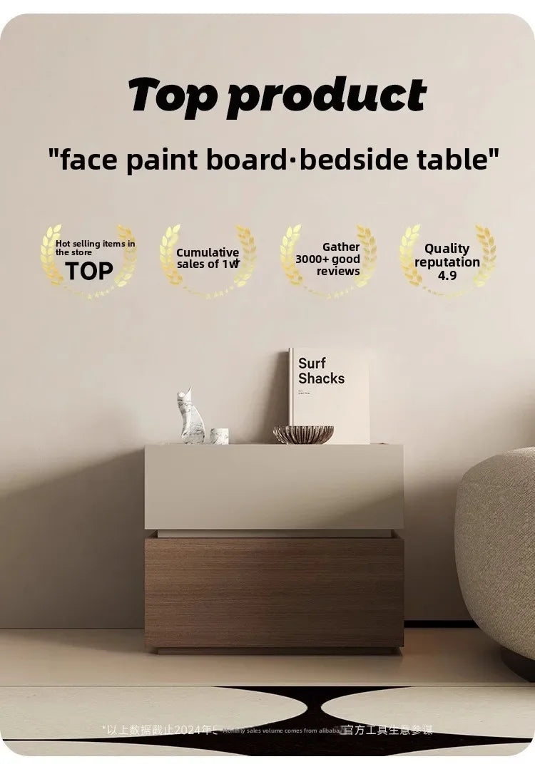 NightGuard™ Solid Wood Nightstand - Paint-Free Natural Finish