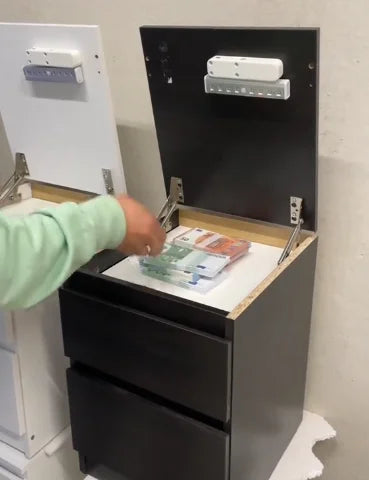 NightGuard™ Secure Nightstand with Electronic Lock & Secret Compartment