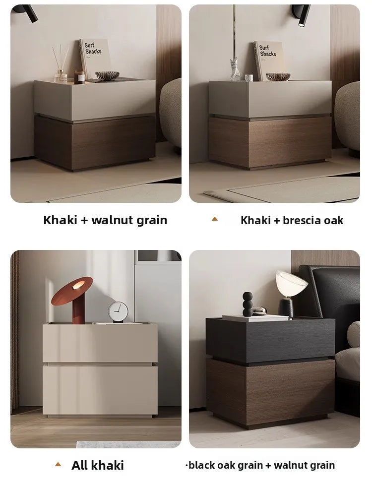 NightGuard™ Solid Wood Nightstand - Paint-Free Natural Finish