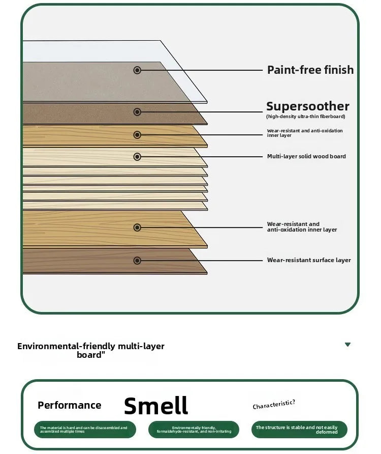 NightGuard™ Solid Wood Nightstand - Paint-Free Natural Finish