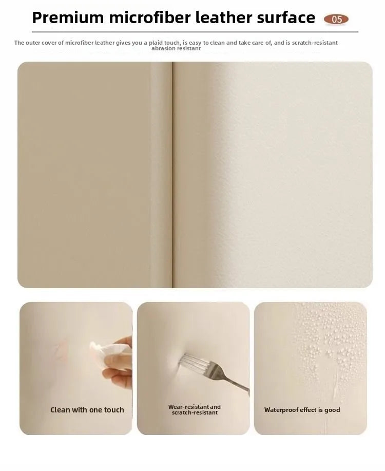 NightGuard™ Ultra-Thin Smart Nightstand with Wireless Charging & Marble Top