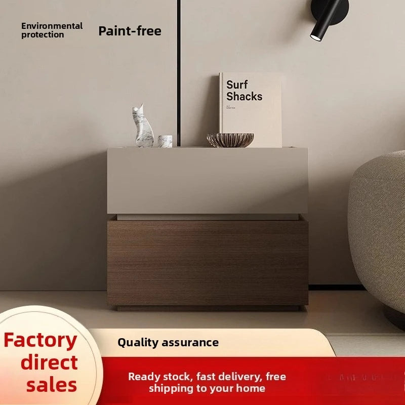 NightGuard™ Solid Wood Nightstand - Paint-Free Natural Finish