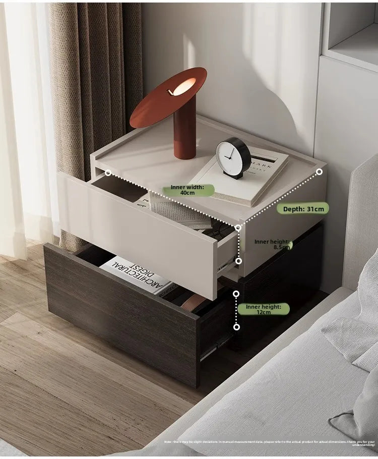 NightGuard™ Solid Wood Nightstand - Paint-Free Natural Finish