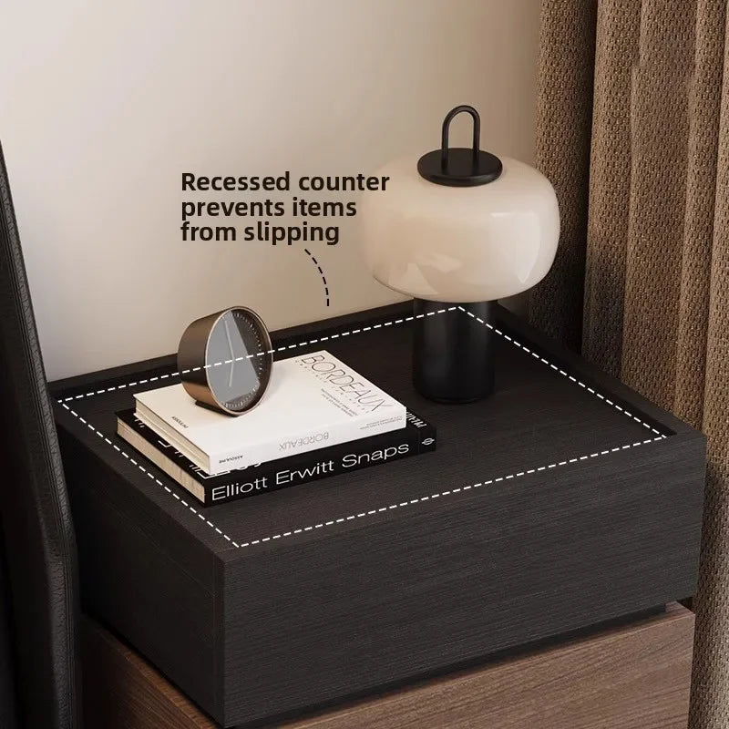 NightGuard™ Solid Wood Nightstand - Paint-Free Natural Finish